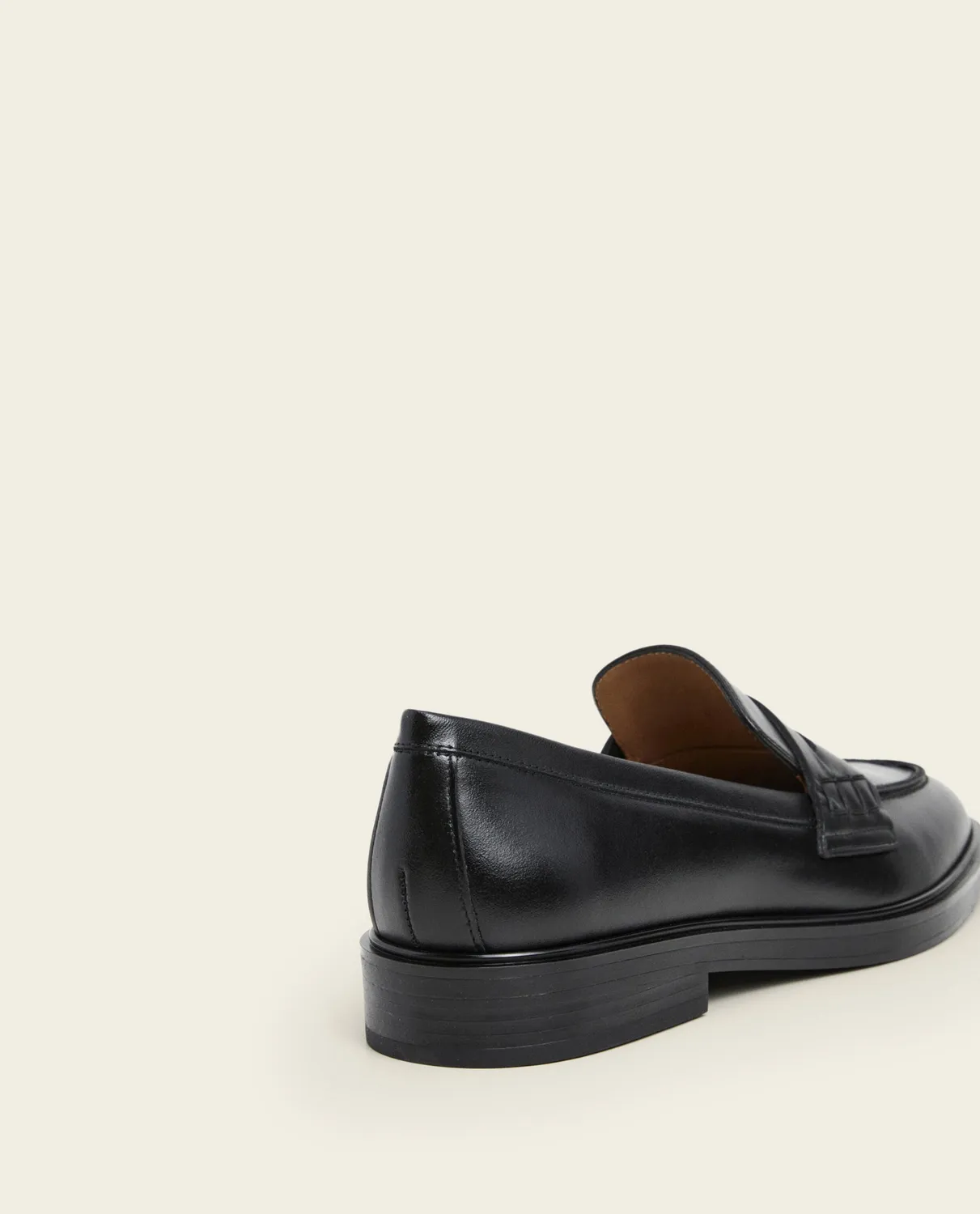Flattered Sara loafer zwart leer klassiek