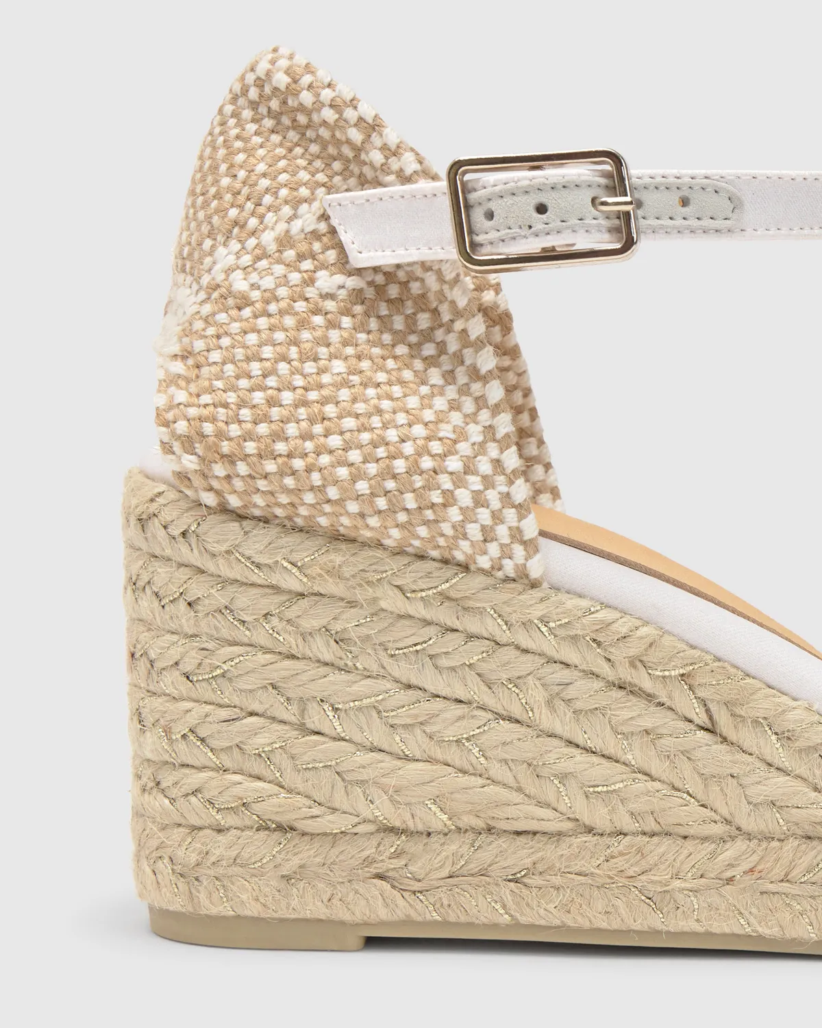 Castaner Chiarita 6 006 espadrille crudo satijn 7 cm