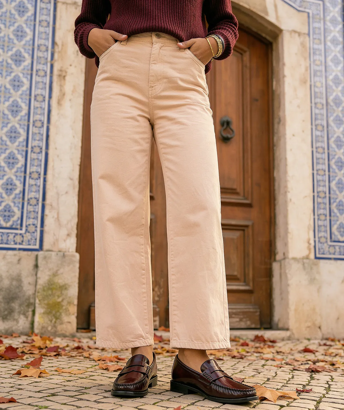 Finsbury Louise loafers bordeaux lakleer rubber zool
