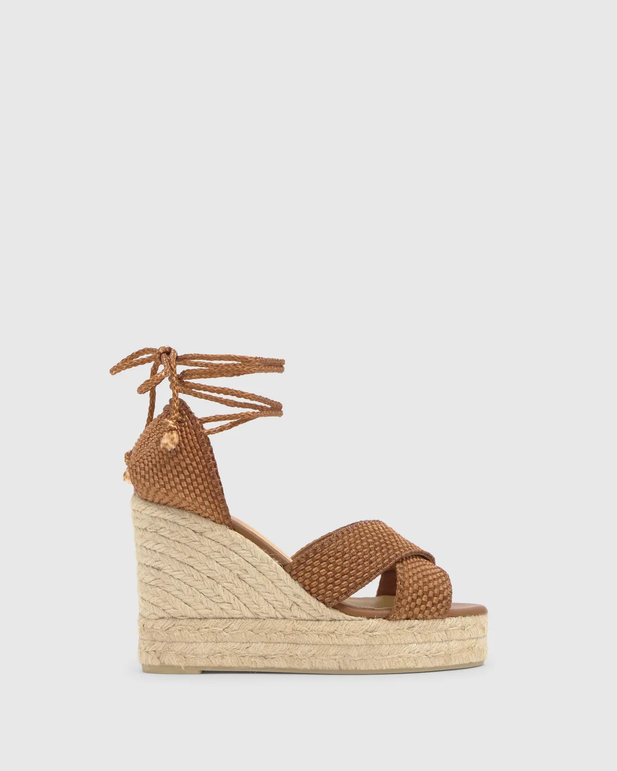 Castaner Becca/8ED/298 sleehaksandaal bruin jute