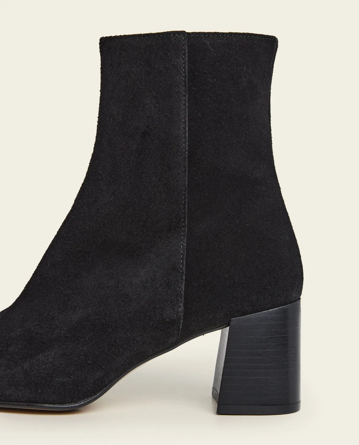 Flattered Cay Suede Black laarzen zwart suède