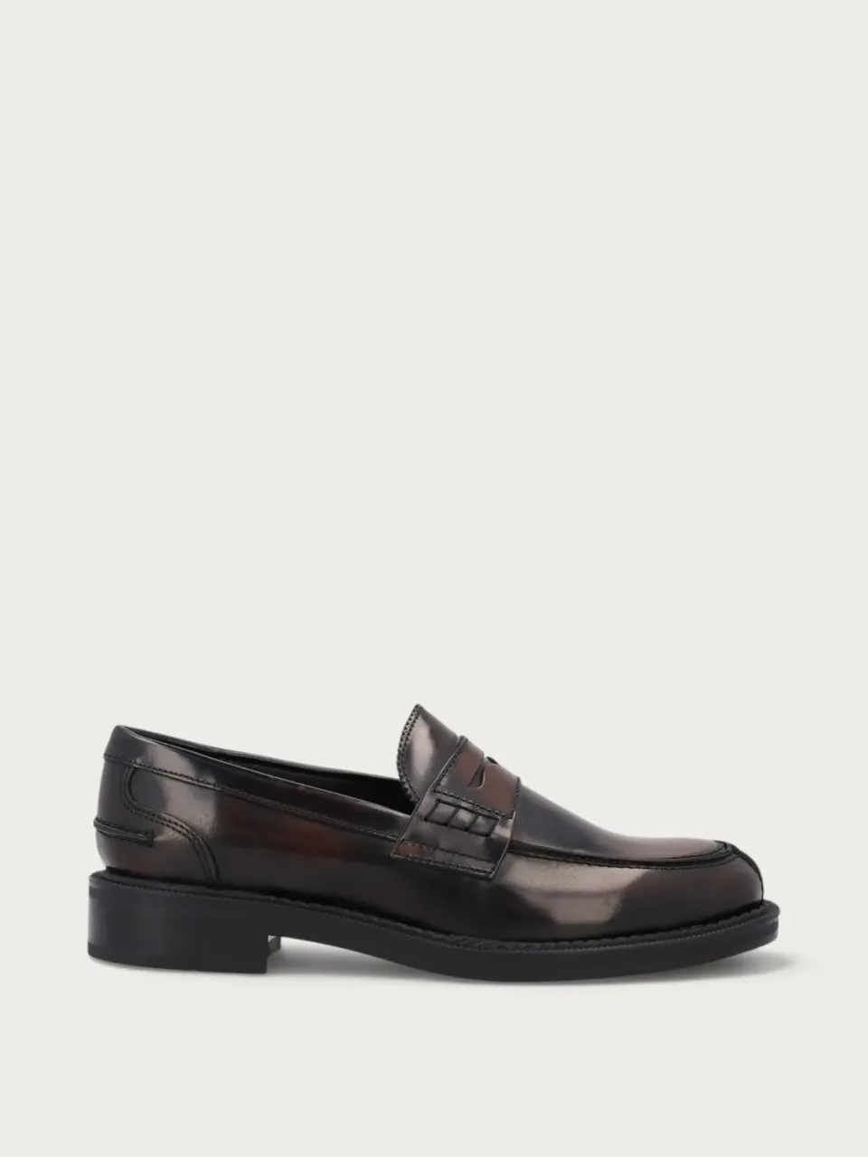 Frau Verona loafers rokerig bruin leer college