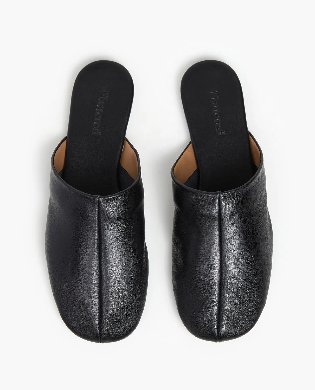 Flattered Maurine loafer zwart leer slip-on