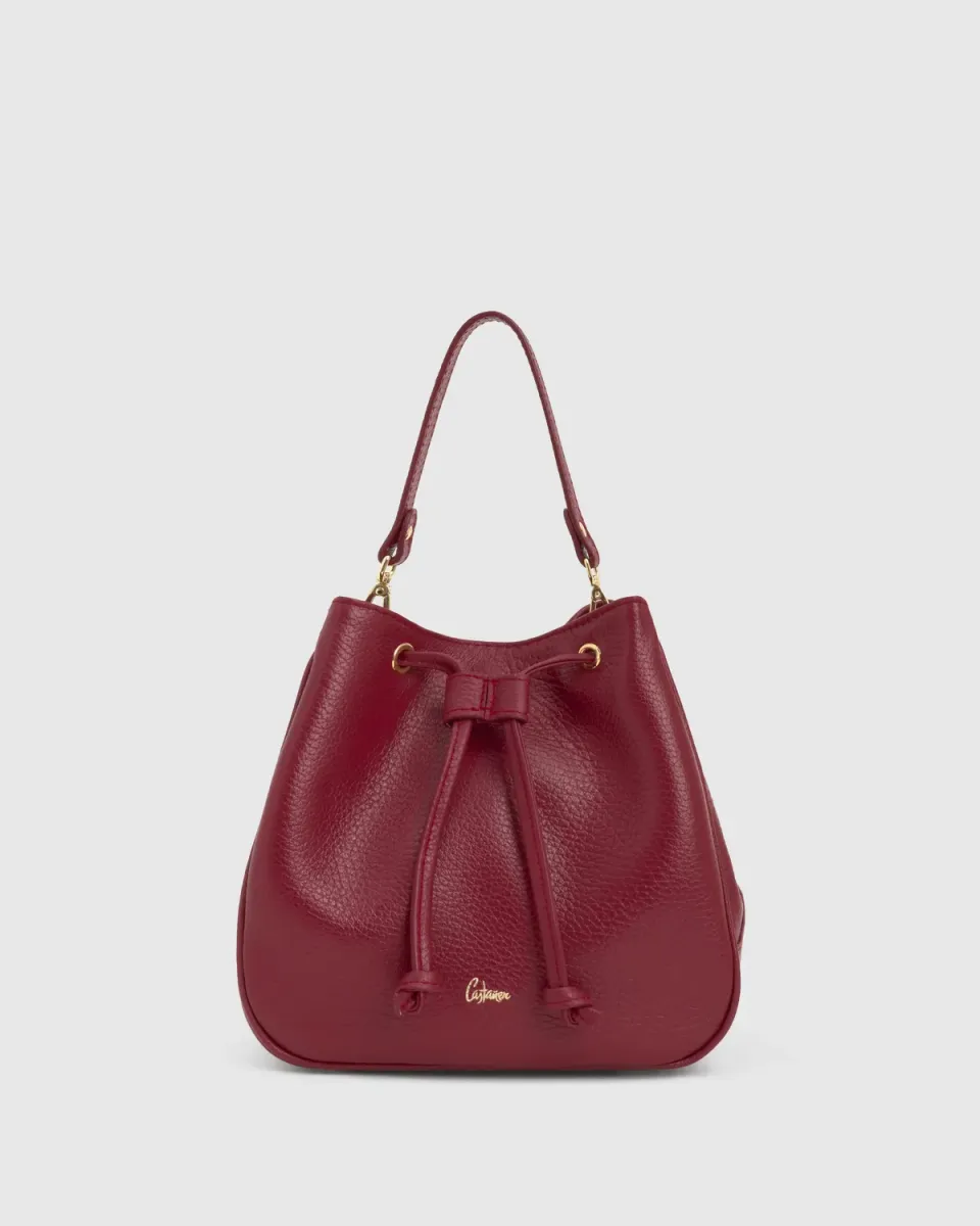 Castaner B. Maui handtas bordeaux leer
