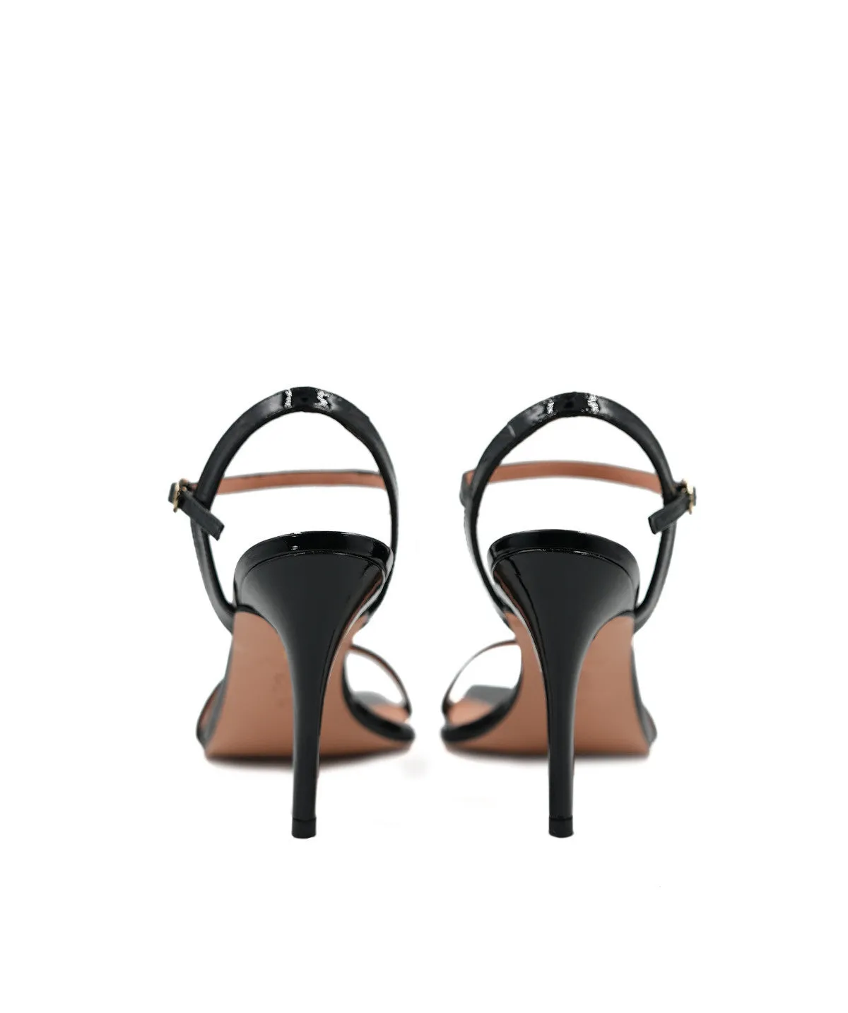 Finsbury Gloria sandalen zwart lakleer