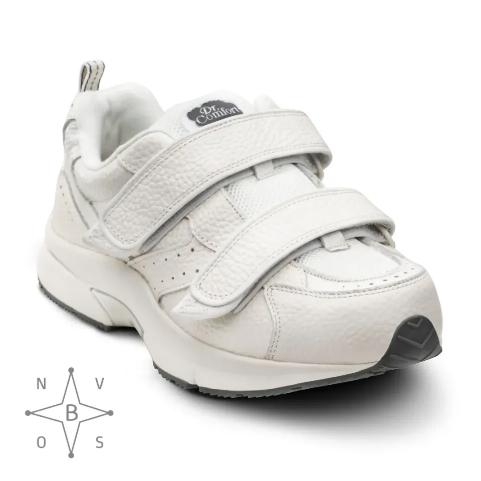 Dr. Comfort Winner X heren sportschoen leer extra diep