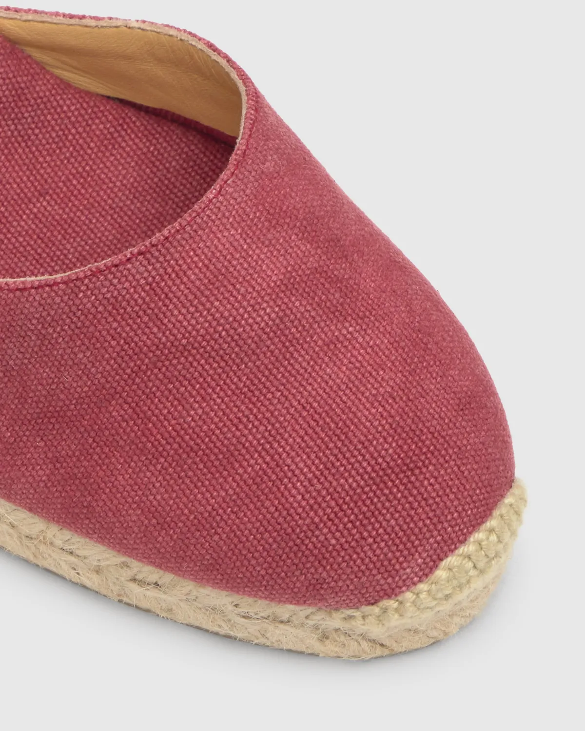 Castaner Carina 8 002 espadrilles merlot katoen 9 cm