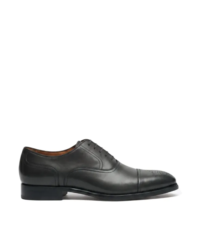 Finsbury Damiano veterschoenen donkergrijs leer