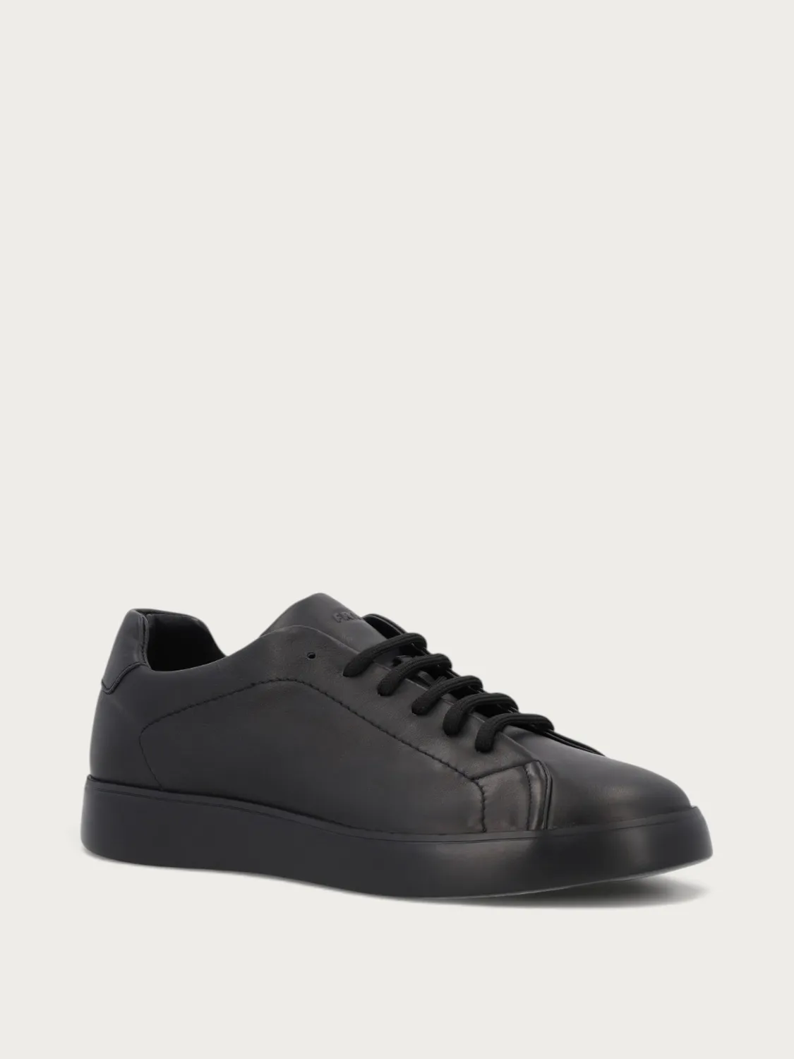 Frau Minimal sneakers heren zwart leer