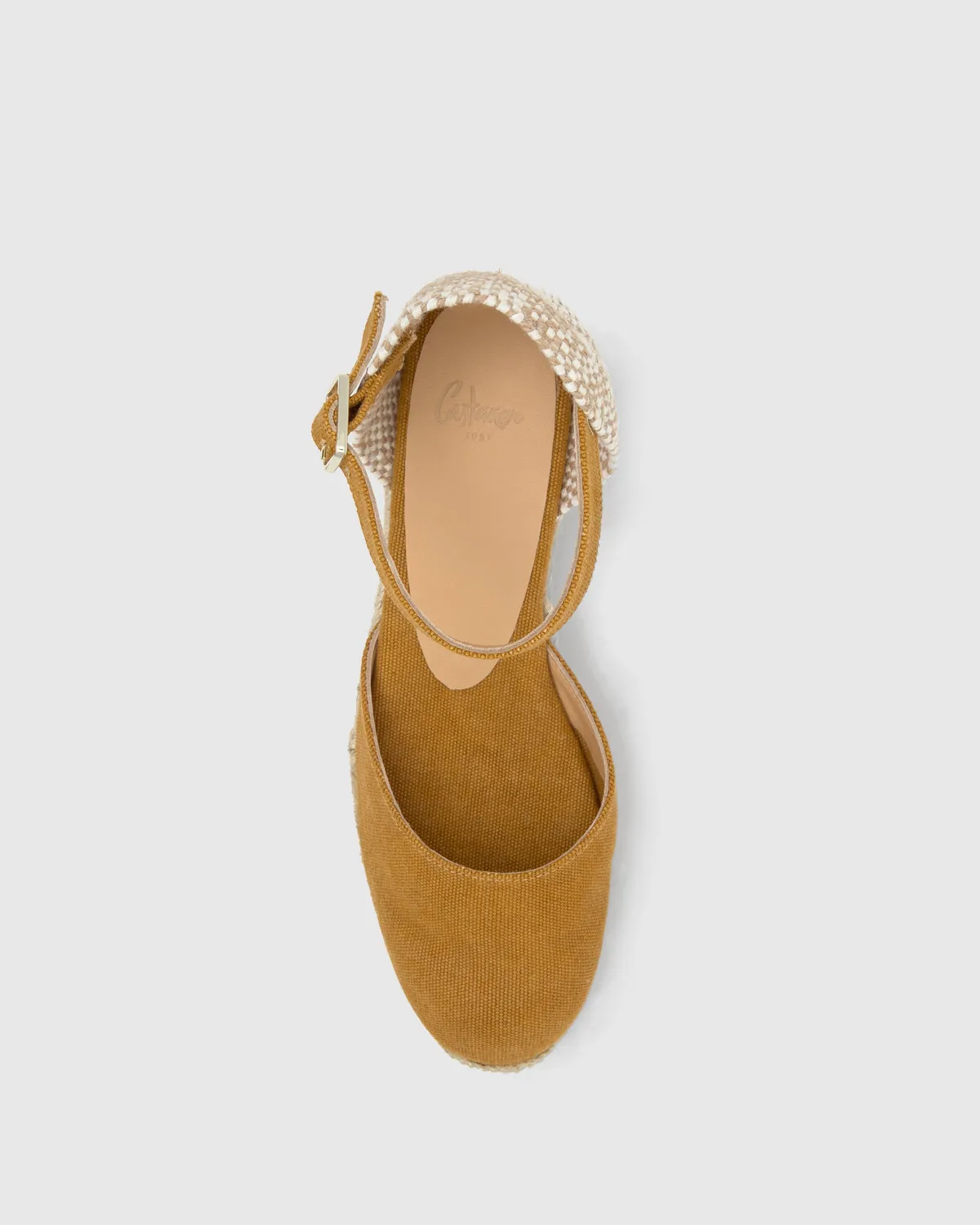 Castaner Carol/3/002 espadrilles amber katoen 5 cm