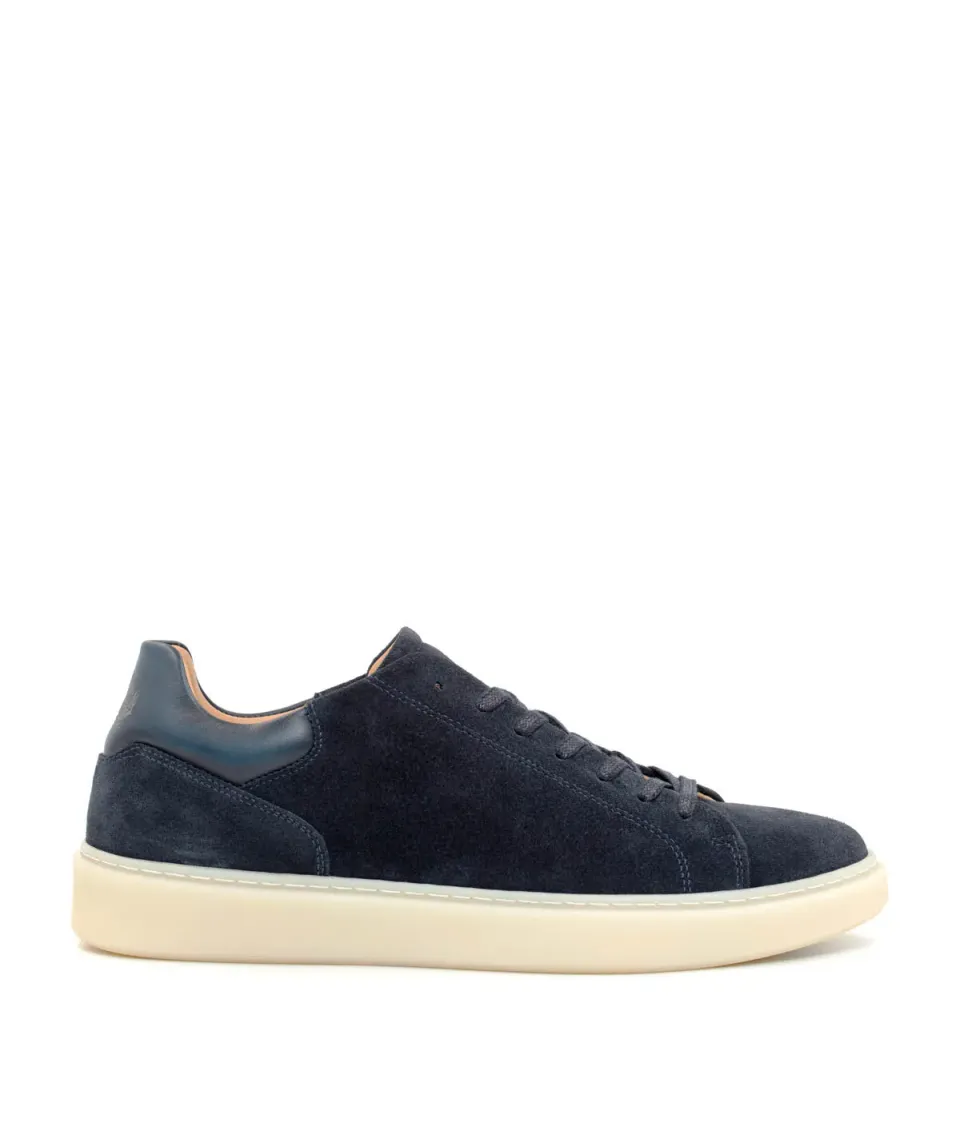 Finsbury Daytona sneaker navy suède 8 vetergaten