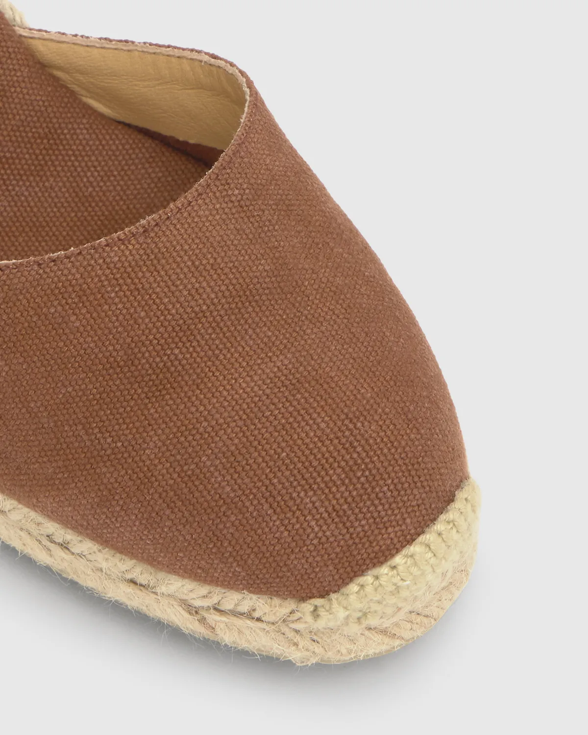 Castaner Carina 8/002 espadrilles pecan – 9 cm sleehak