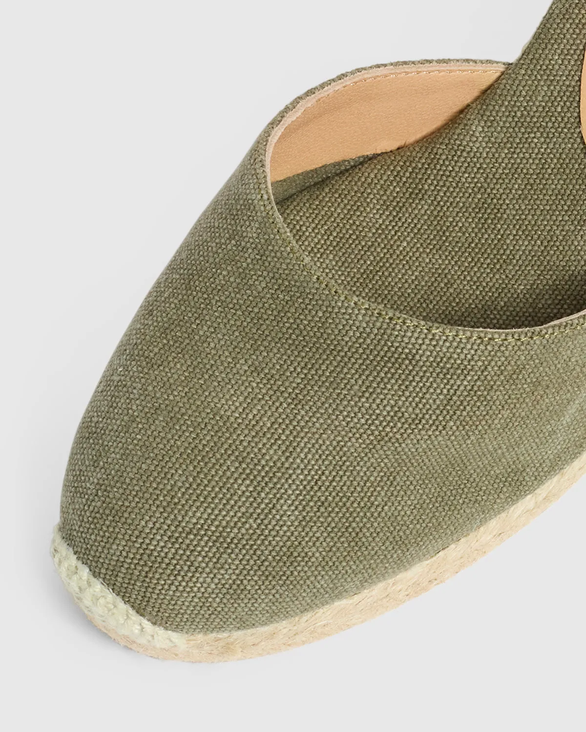 Castaner Carina 6/002 espadrille olive canvas