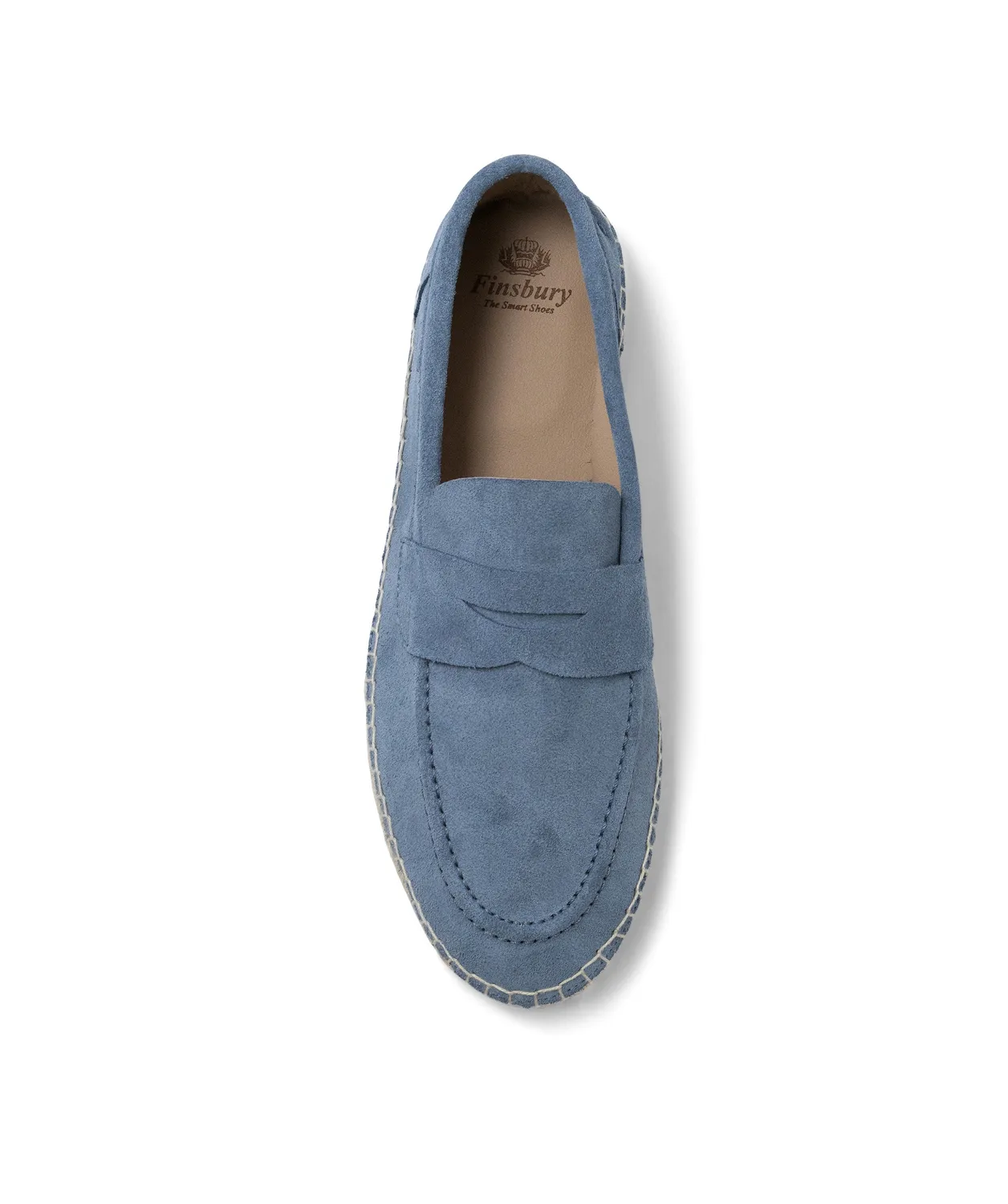 Finsbury NEVADA loafers blauw suède