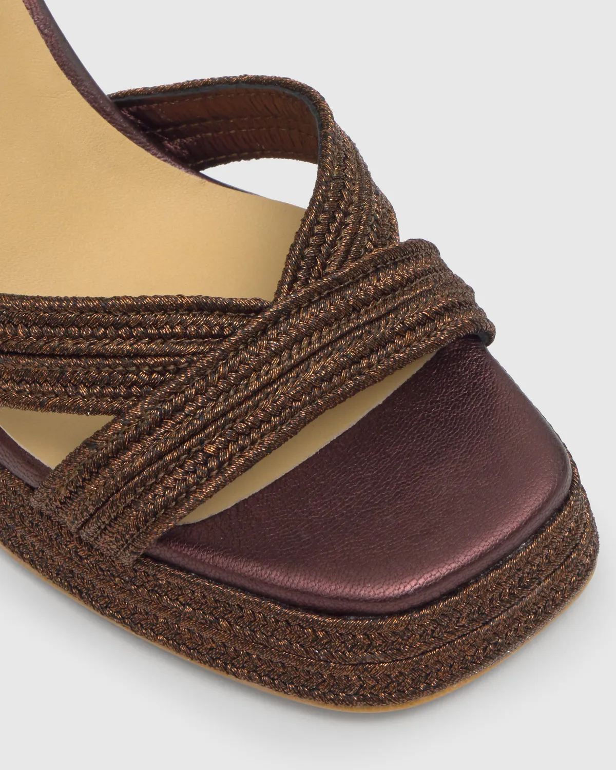 Castaner Valle 142 sandaal bruin hak 10 cm