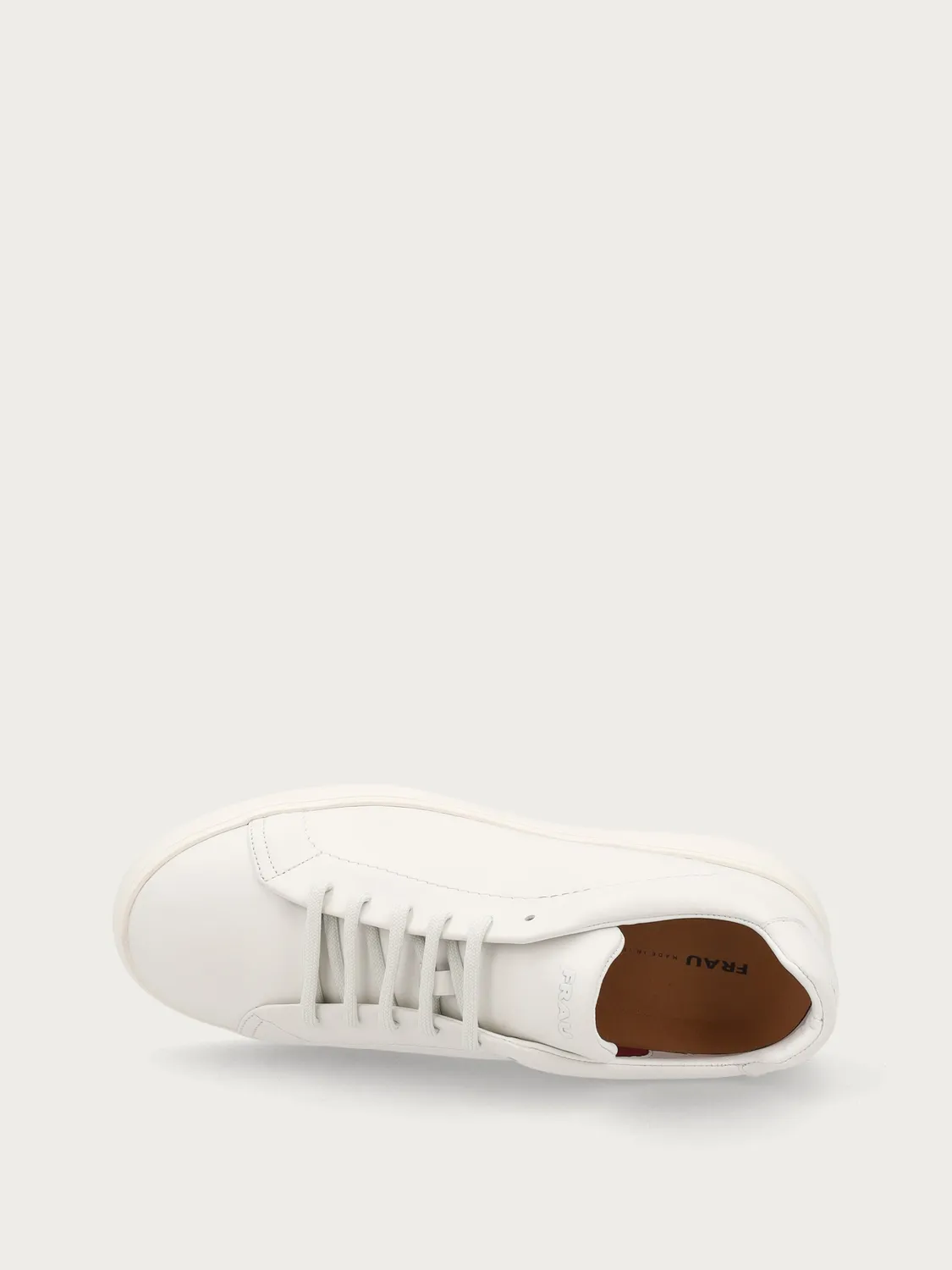 Frau Verona Minimal witte sneakers leer wit