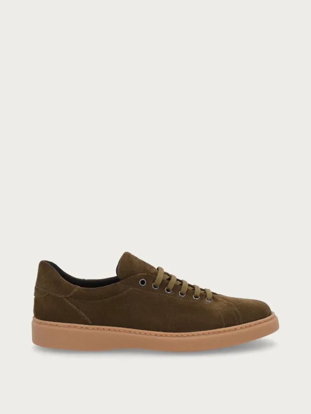 Frau Verona sneakers groen suede heren