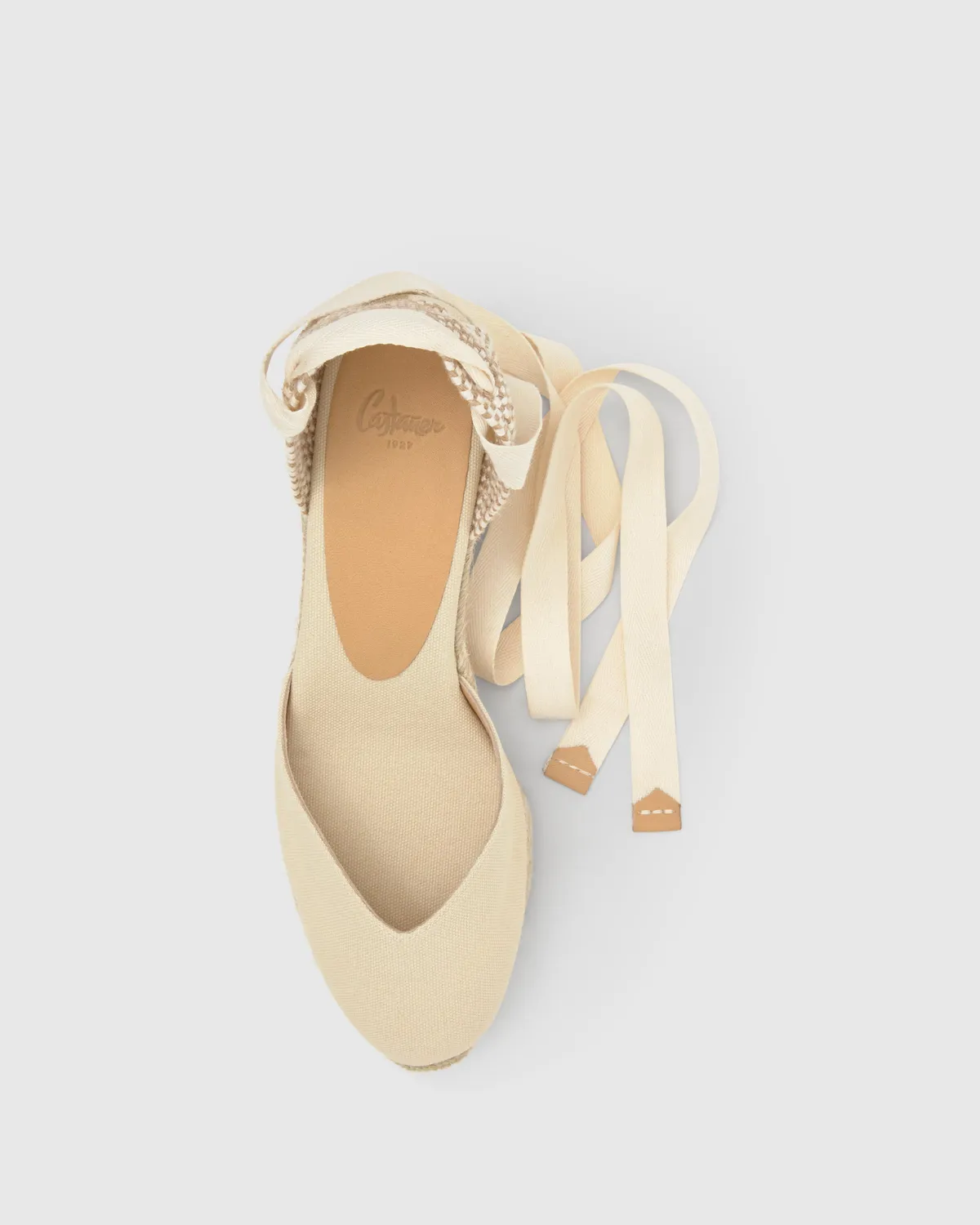 Castaner Chiara/6/001 espadrilles ivory veter
