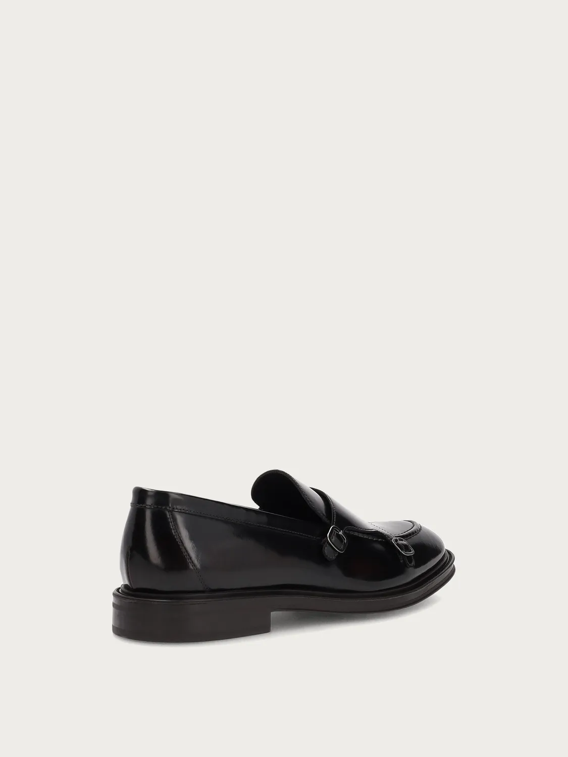Frau Signature smoky kalfsleren loafers dubbele gesp