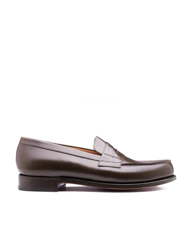 Finsbury COLLEGE 1986 loafer donkerbruin leer mocassin