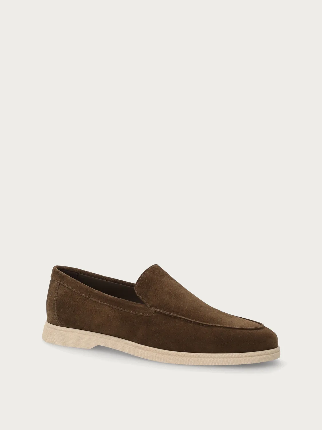 Frau Verona groene suède loafers heren