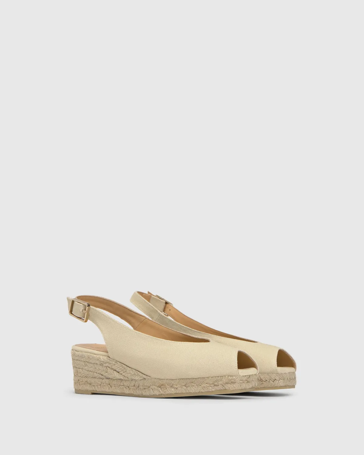 Castaner Dosalia/3/001 espadrilles ivoor wig
