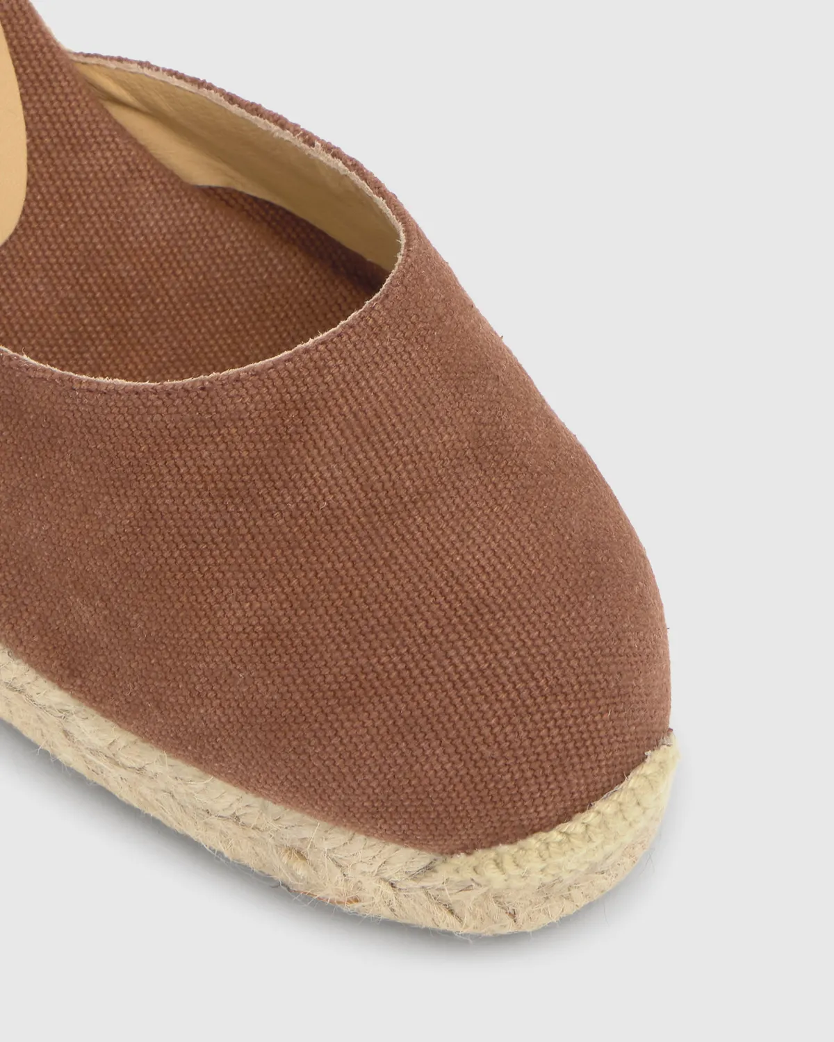 Castaner Carol 3/002 espadrilles pecan katoen 5cm