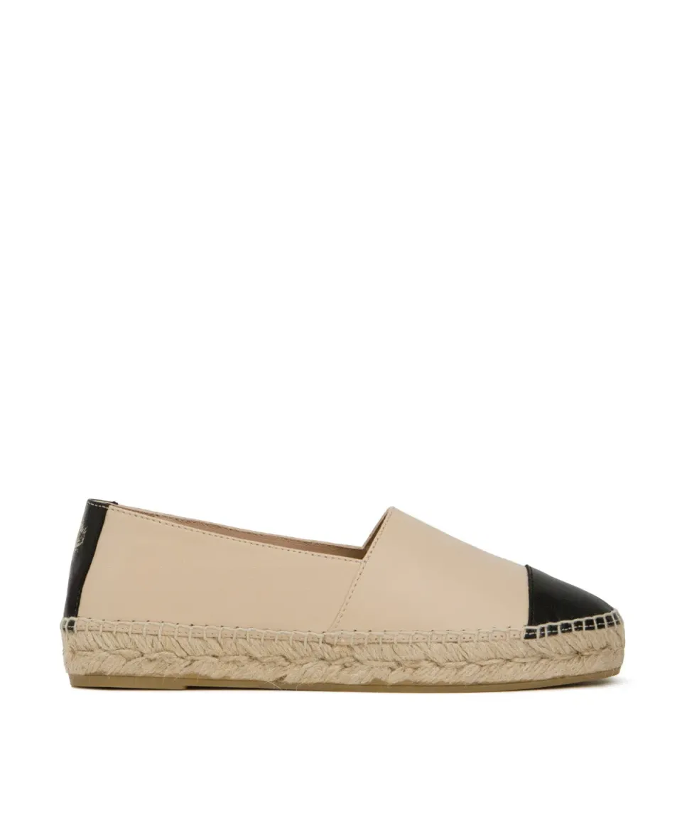 Finsbury Izia espadrilles beige zwart dames