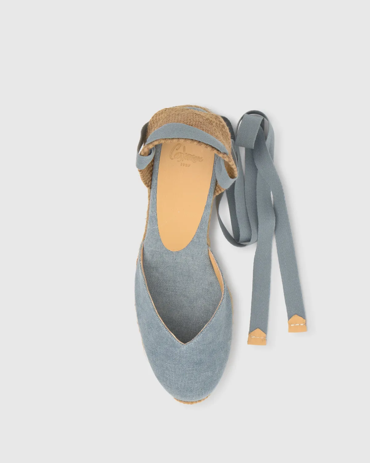Castaner Chiara T/6/002 espadrilles acqua 7 cm
