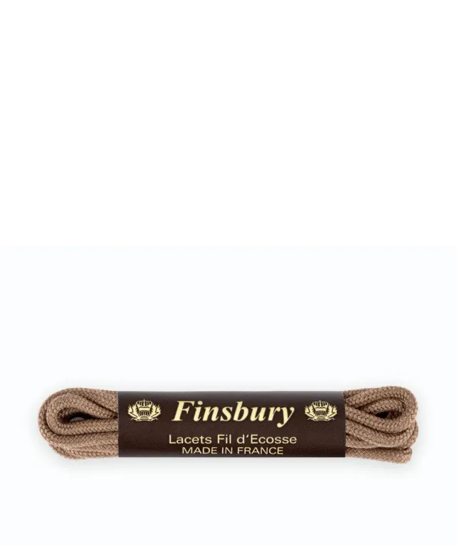 Finsbury veters koffiebruin 75 cm katoen