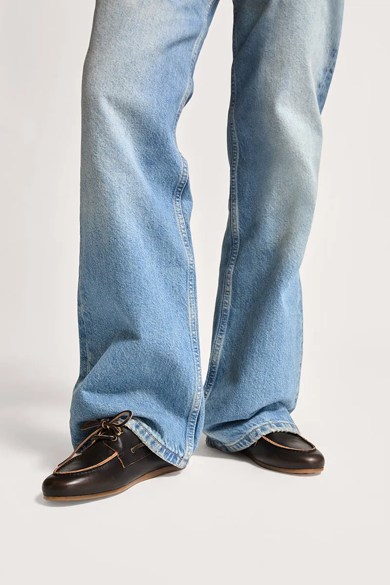Bryan Stepwise Abby bootschoenen bruin leer
