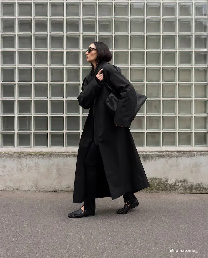 Flattered Bon Bon loafers zwart leer