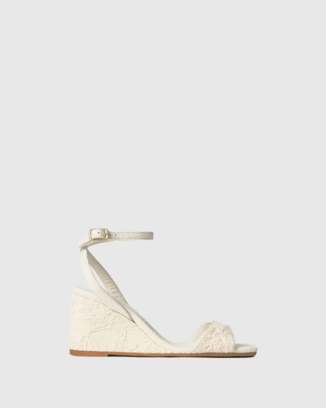 Castañer BRUNELLA CSC/305 sandalen ecru jacquard