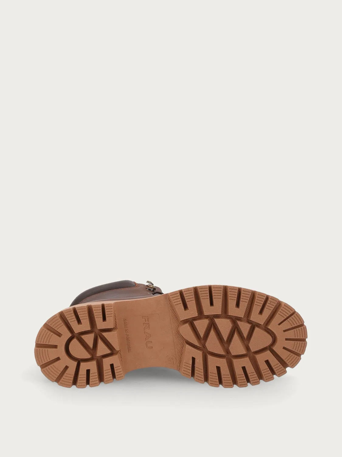 Frau FX veterboots bruin nubuck profielzool