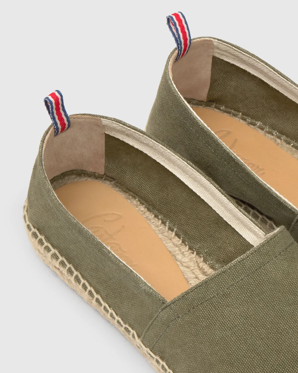 Castaner Pablo 002 espadrille olijf biologisch katoen