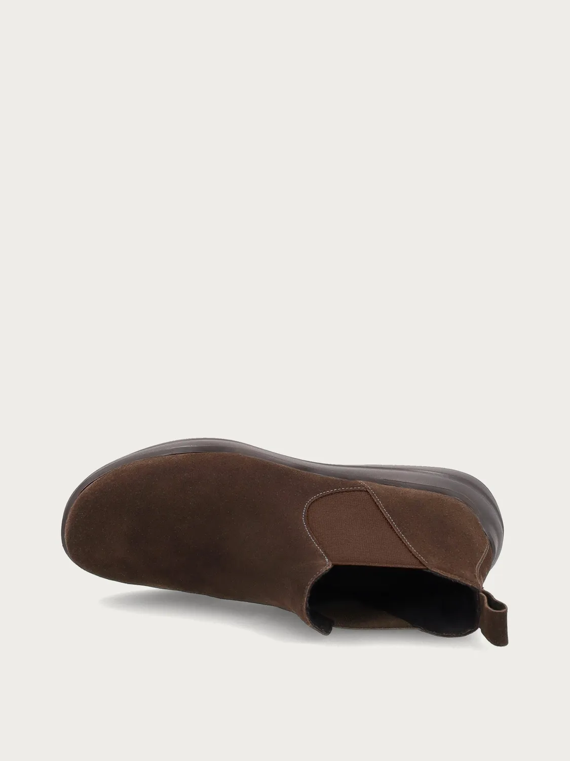 Frau Comfort Tech bruine suède beatle boots dames