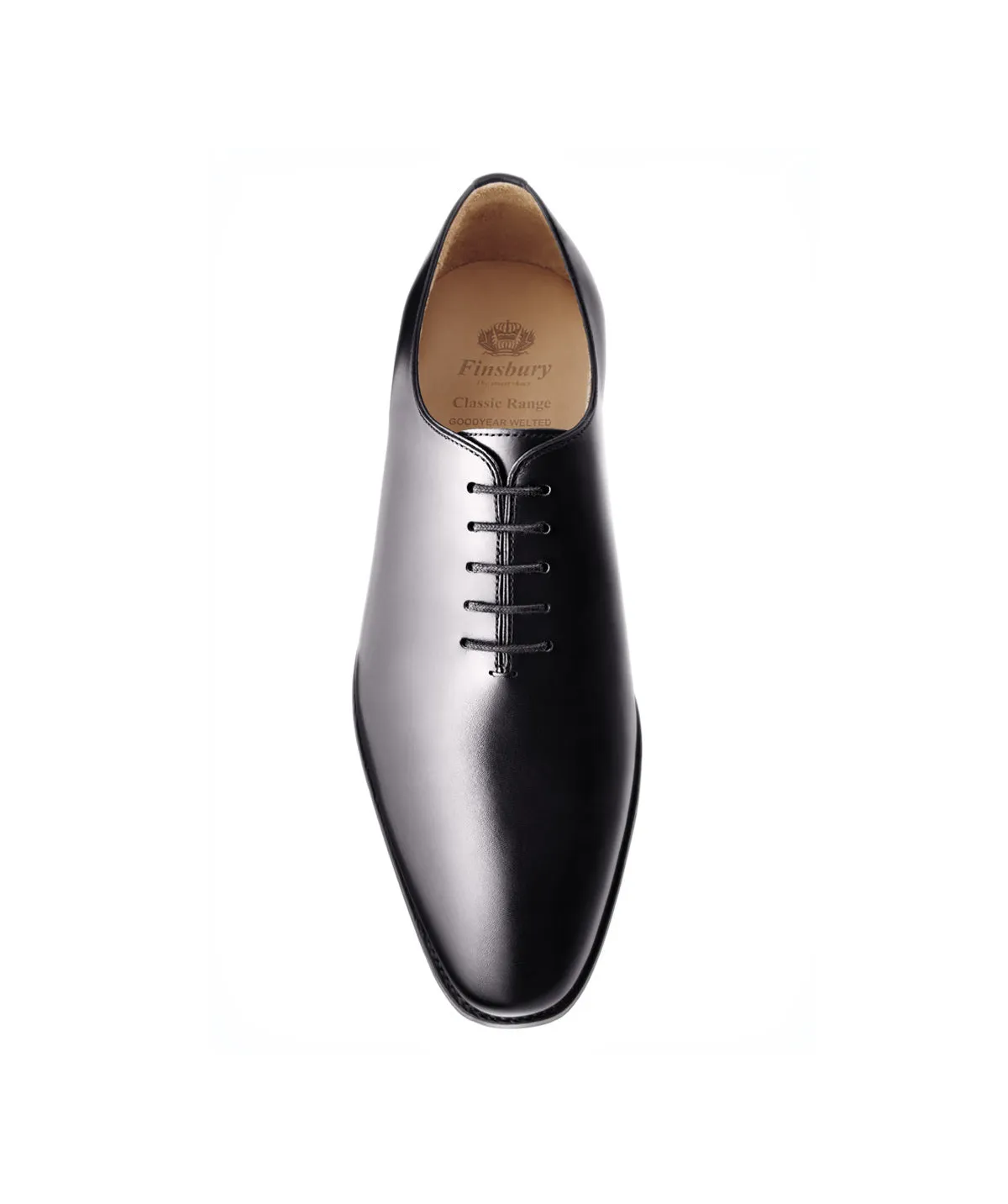 Finsbury Giulia oxford zwart leer heren