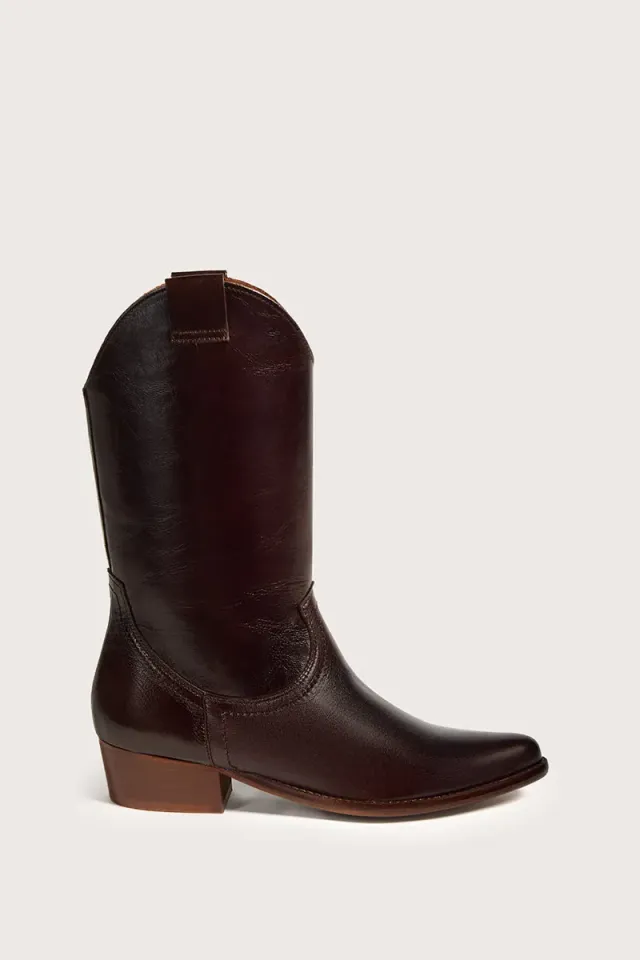 Bryan Stepwise Terra Jandra cowboylaarzen bruin leer