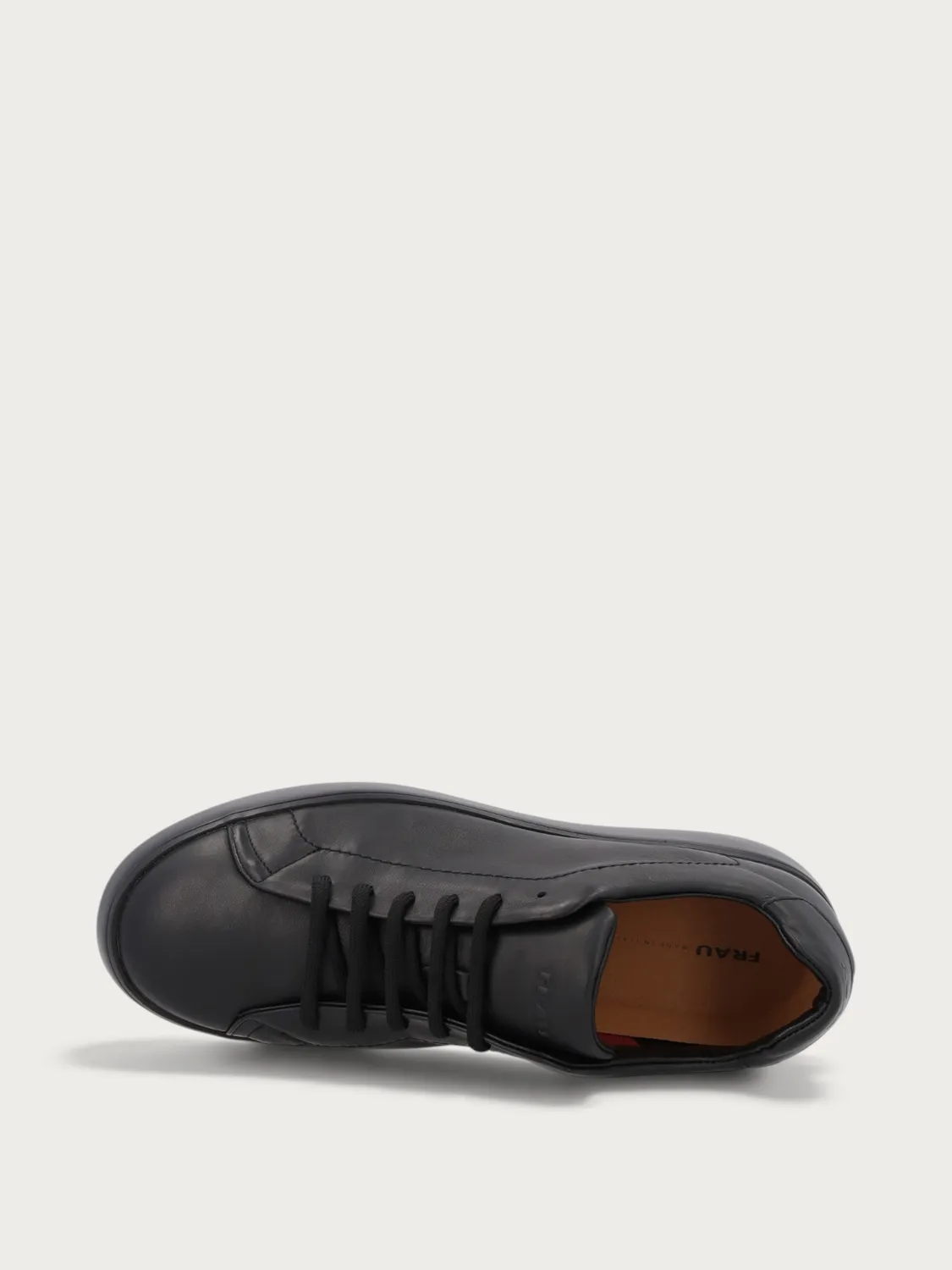 Frau Minimal sneakers heren zwart leer