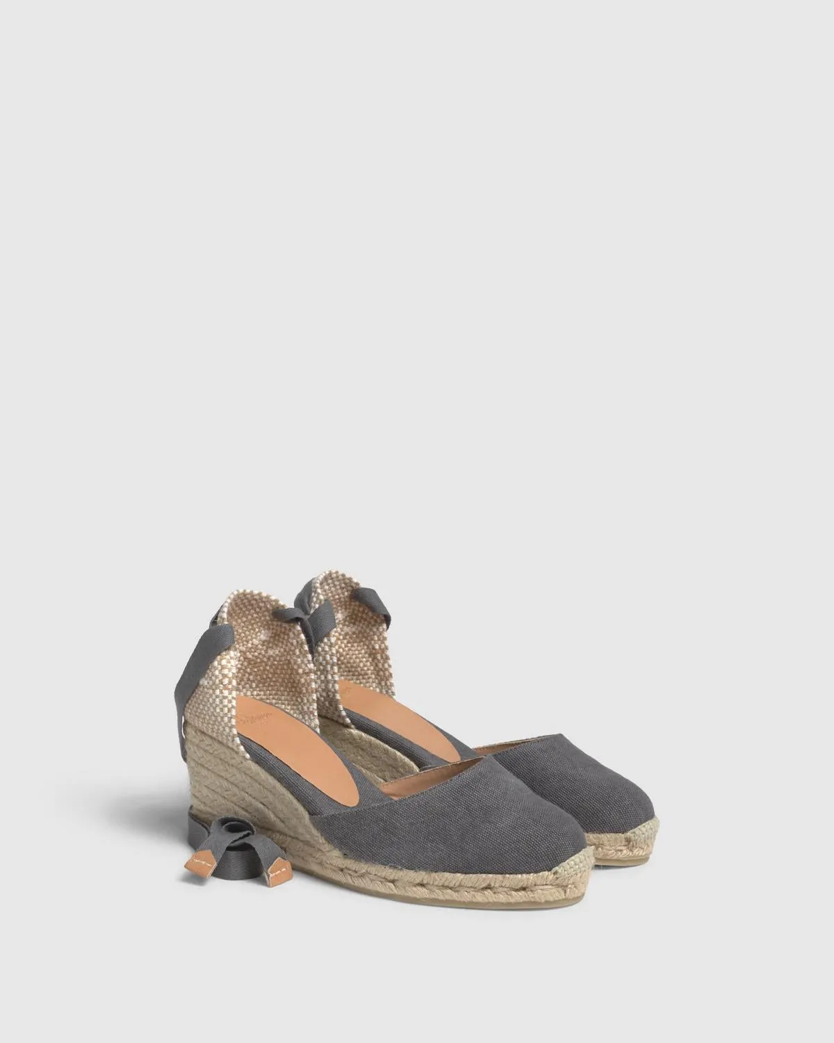 Castaner Carina 6 002 espadrille charcoal canvas