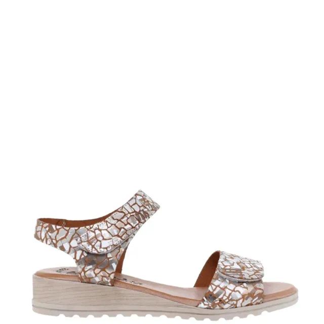 Donelli Sandalen 132 sandalen cognac leer dames