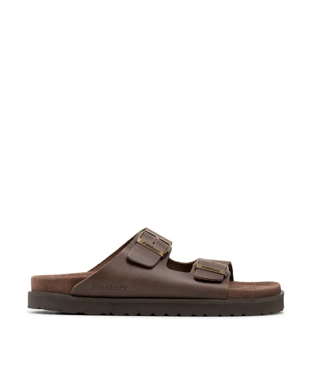 Finsbury Diego sandalen bruin leer