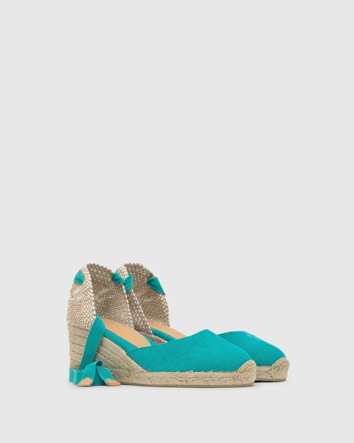 Castaner Carina 6/SS20002 espadrilles aqua 7 cm sleehak