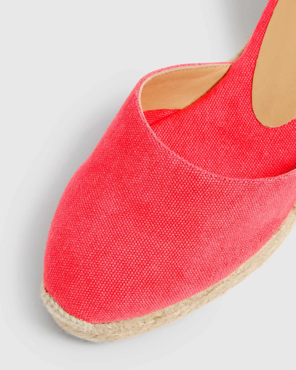 Castañer CARINA/3/002 espadrilles rood canvas