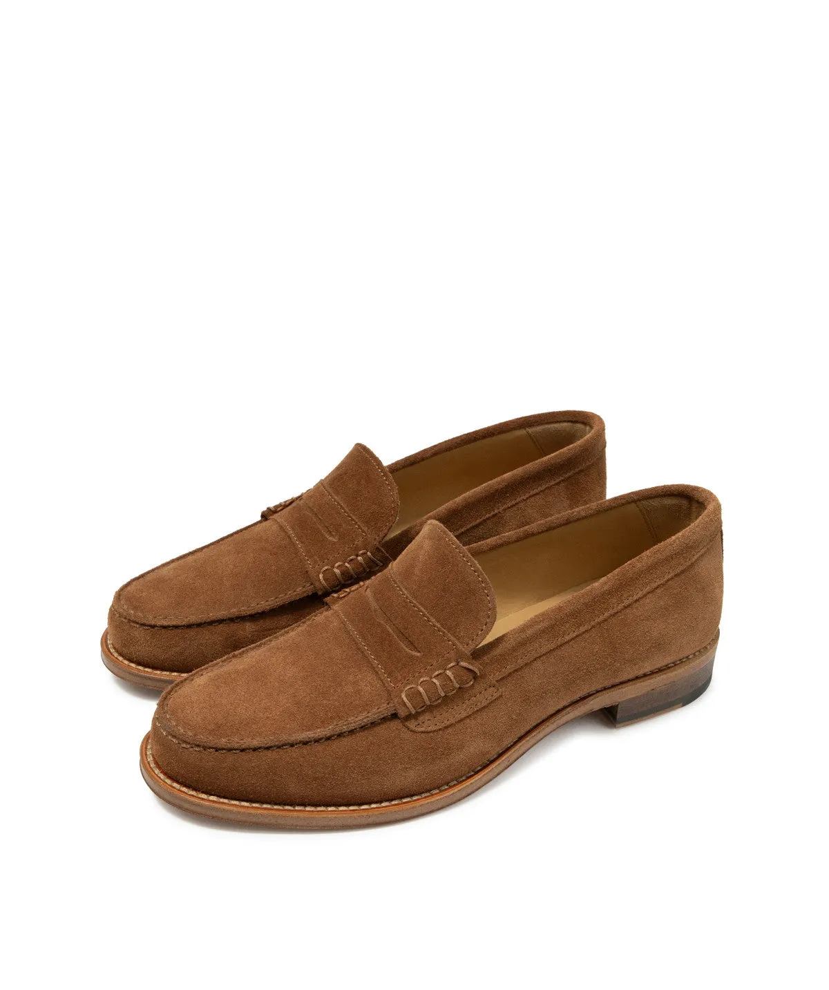 Finsbury Tiffany loafers bruin suède dames