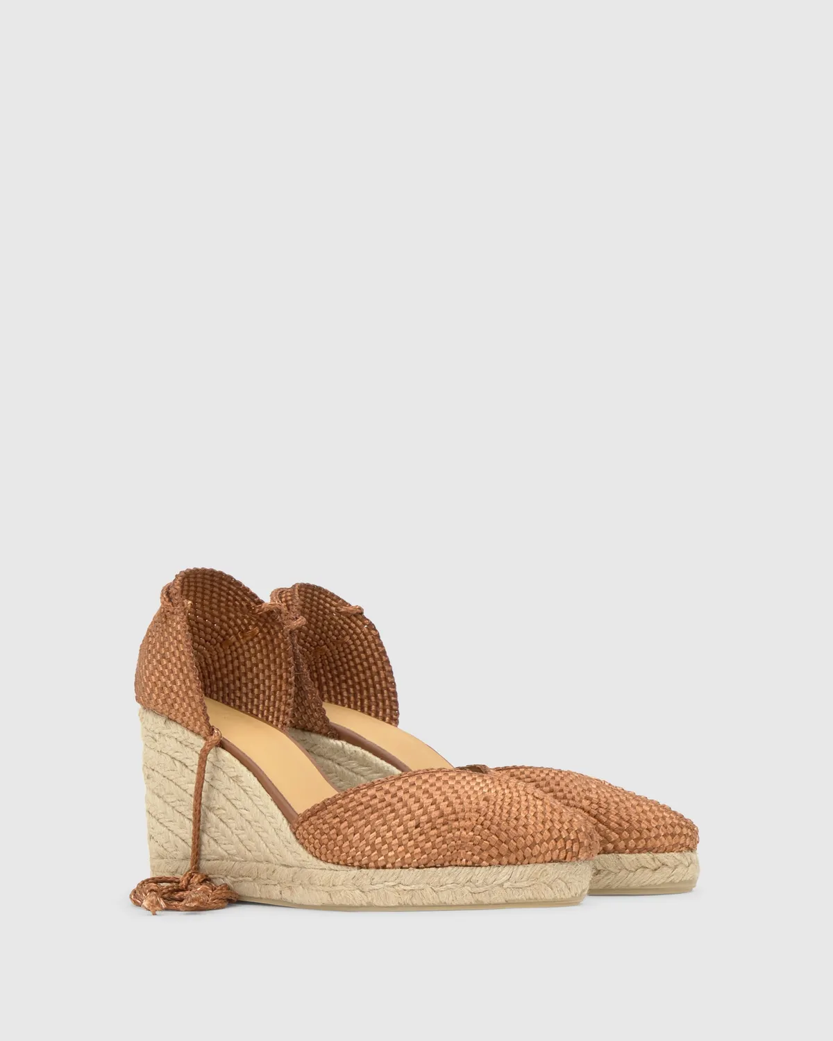Castaner Cora 8/298 espadrille bruin sleehak