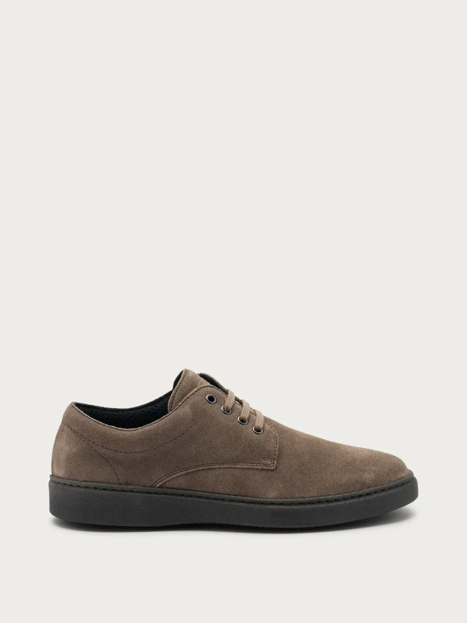 Frau Verona Derby veterschoenen grijs suede heren