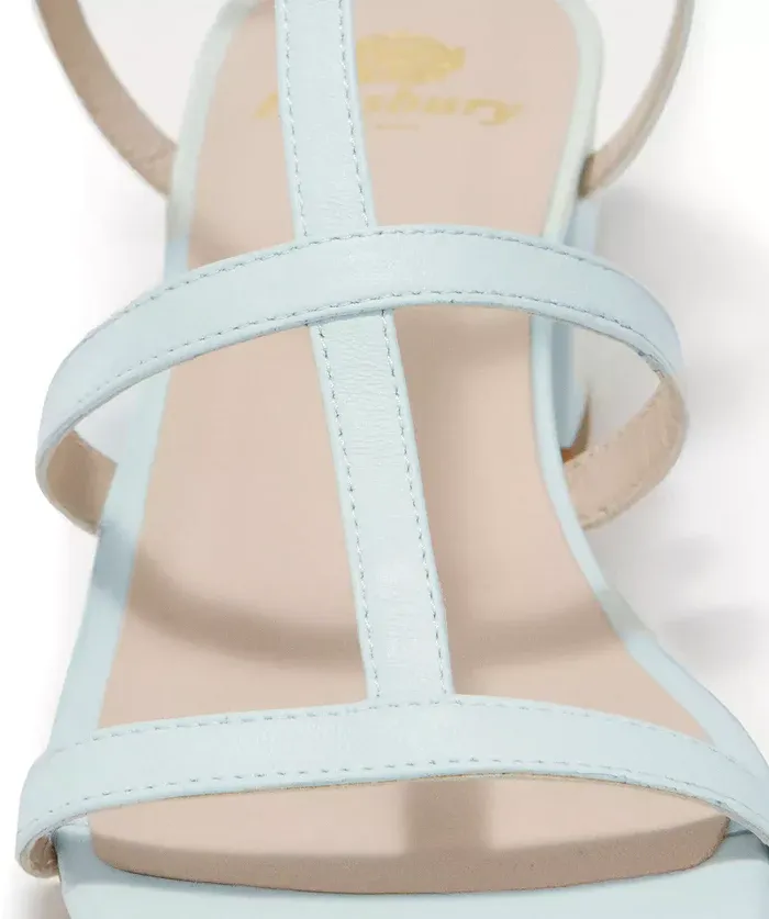 Finsbury Laura sandalen blauw leer dames 4cm