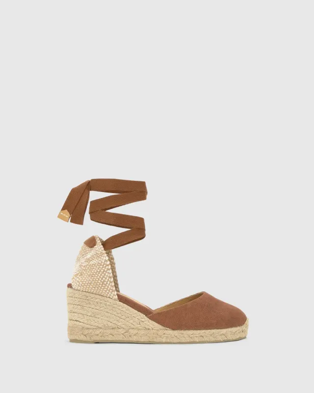 Castaner Carina 6/002 espadrille pecan katoen