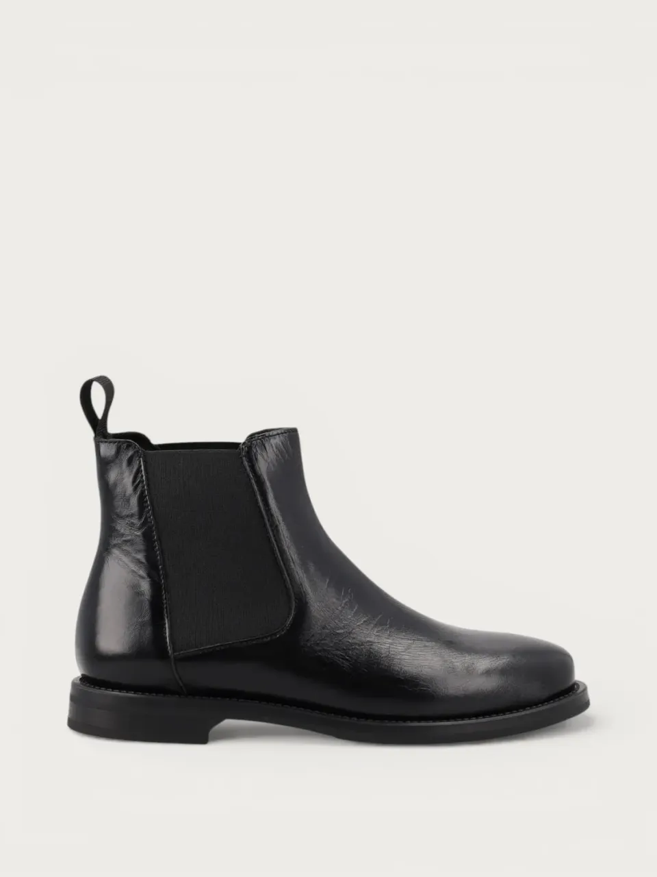Frau Verona beatle boots leer zwart dames